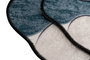 Mijölnir Juego de alfombras de baño Circle - Blue
